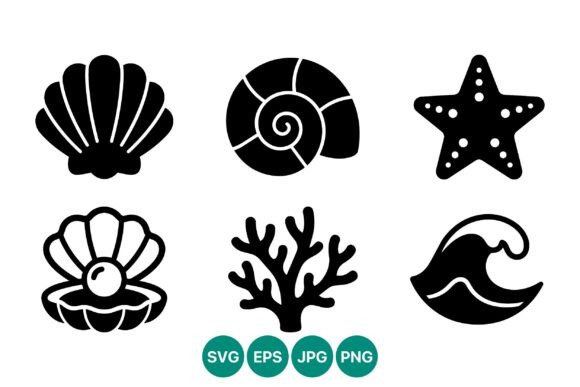 Download Ocean Shell Starfish Pearl Coral Wave - Starfish Collection