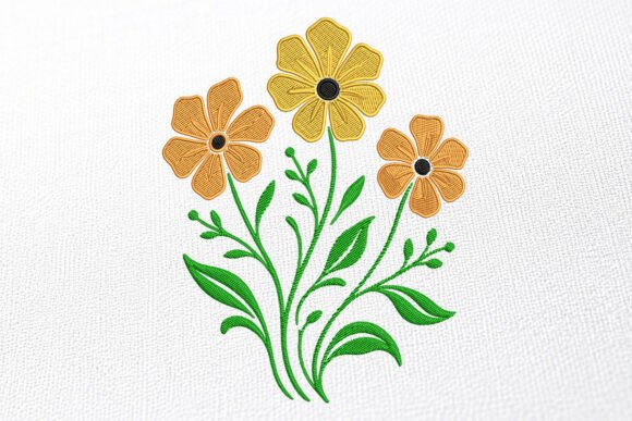 Download Floral Embroidery Design - Premium Resources